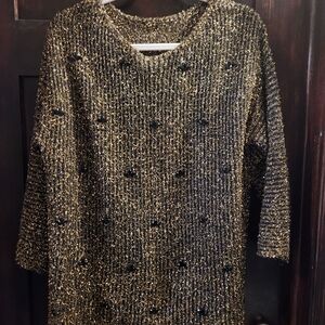 Frank Lyman Design Black Quilted Outerwear